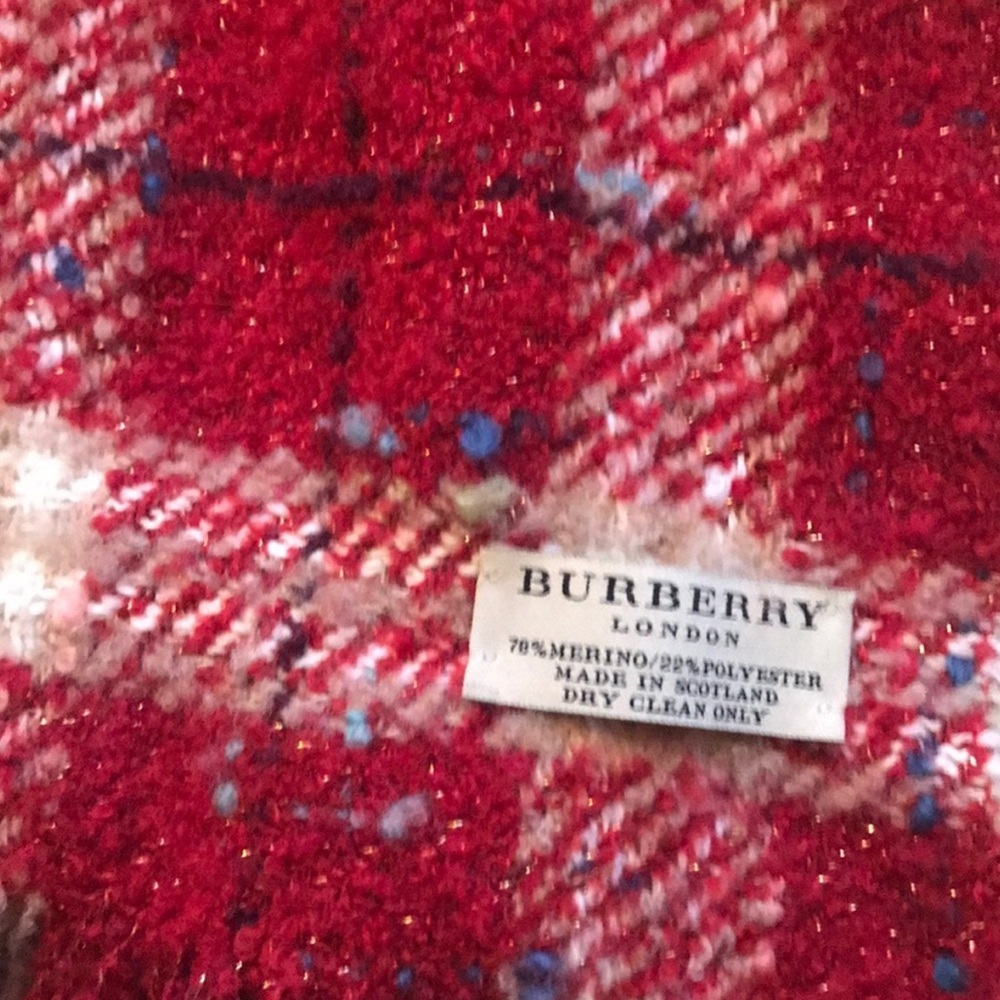 Burberry Nova Check Merino Scarf
